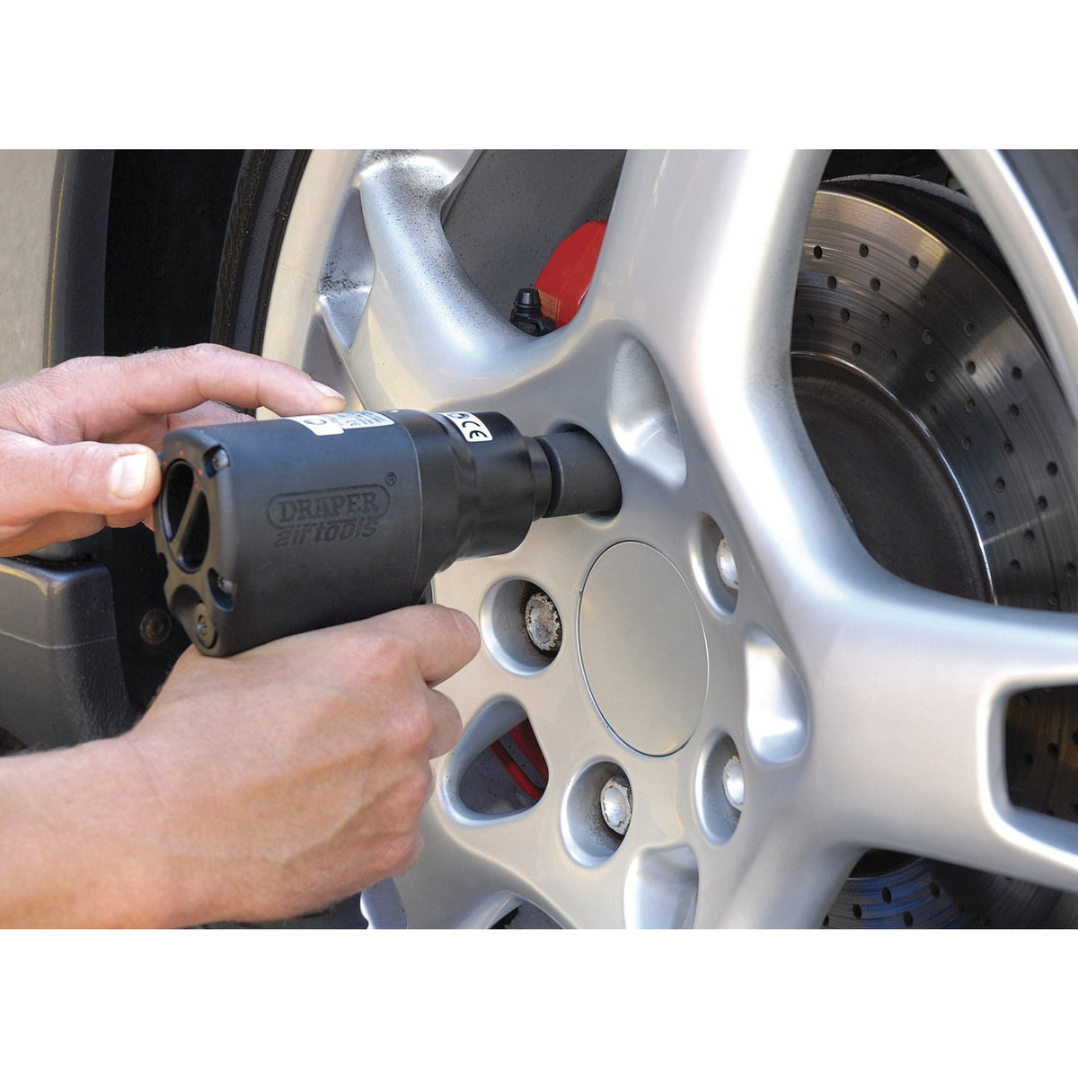 DRAPER Expert 4 Piece 1/2in. Sq. Dr. Locking Wheel Nut Set: Model No.LWNS4-B