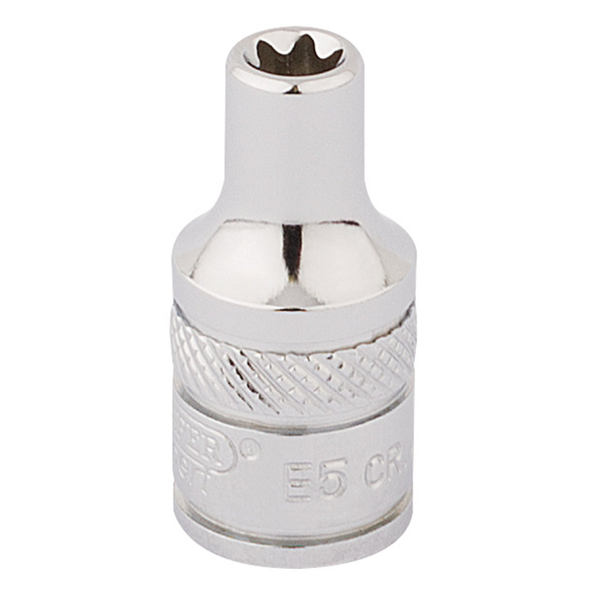 DRAPER 1/4" Square Drive Draper TX-STAR Socket (E5): Model No. TS14/B