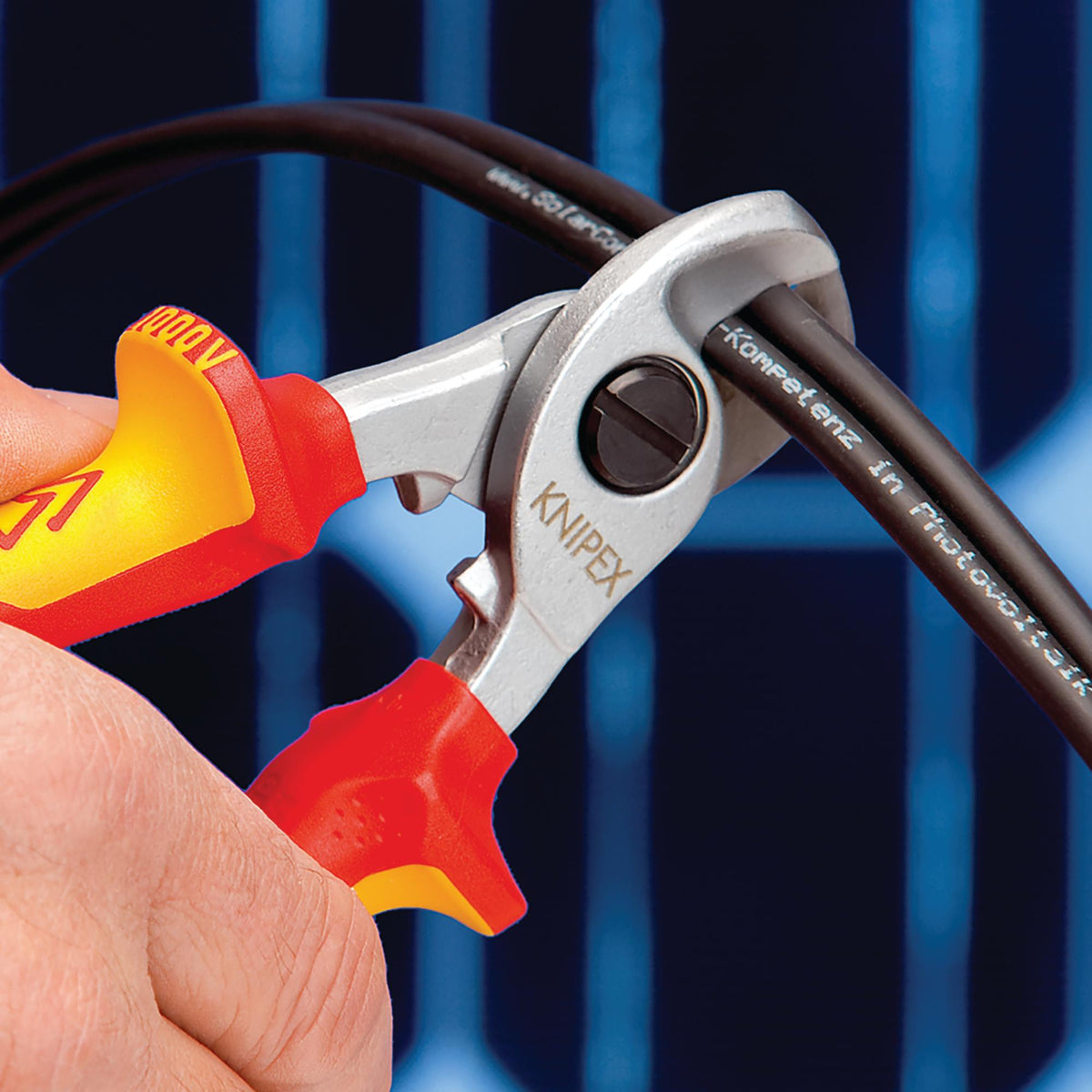KNIPEX 95 16 165 SB VDE Cable Shears, 165mm