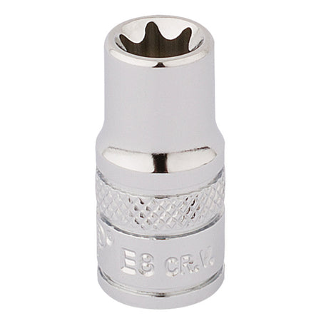 DRAPER 1/4" Square Drive Draper TX-STAR Socket (E8): Model No. TS14/B
