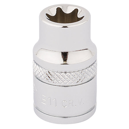 DRAPER 3/8" Square Drive Draper TX-STAR Socket (E11): Model No. TS38/B