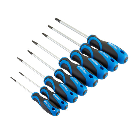 DRAPER 8 piece Draper TX-STAR ; and TX-STAR ; Security Screwdriver Set: Model No.865TXT/8