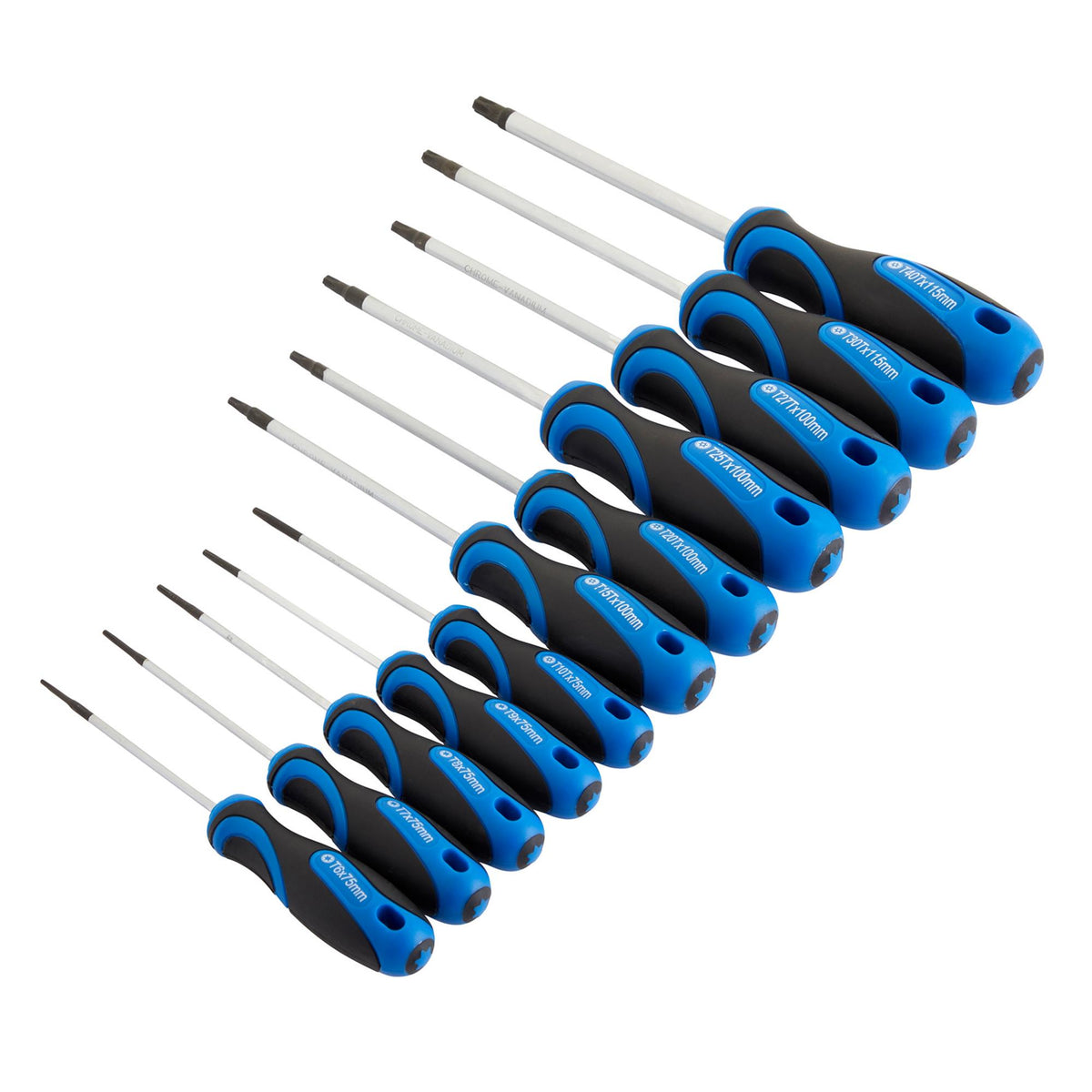 DRAPER 11 piece Draper TX-STAR ; and TX-STAR ; Security Screwdriver Set: Model No.865TXT/11