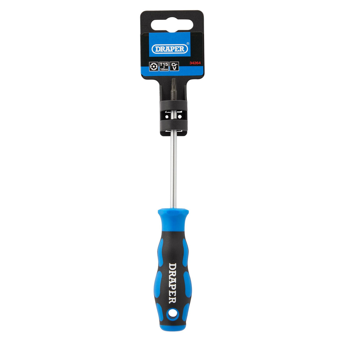 DRAPER Soft Grip T15 Draper TX-STAR ; Security Screwdrivers: Model No.865TXT