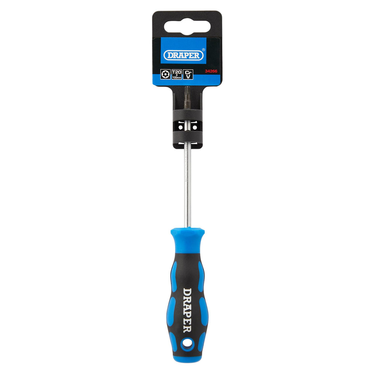 DRAPER Soft Grip T20 Draper TX-STAR ; Security Screwdrivers: Model No.865TXT