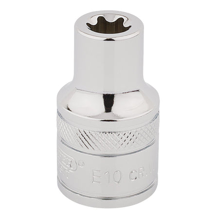 DRAPER 1/2" Square Drive Draper TX-STAR Socket (E10): Model No. TS12/B