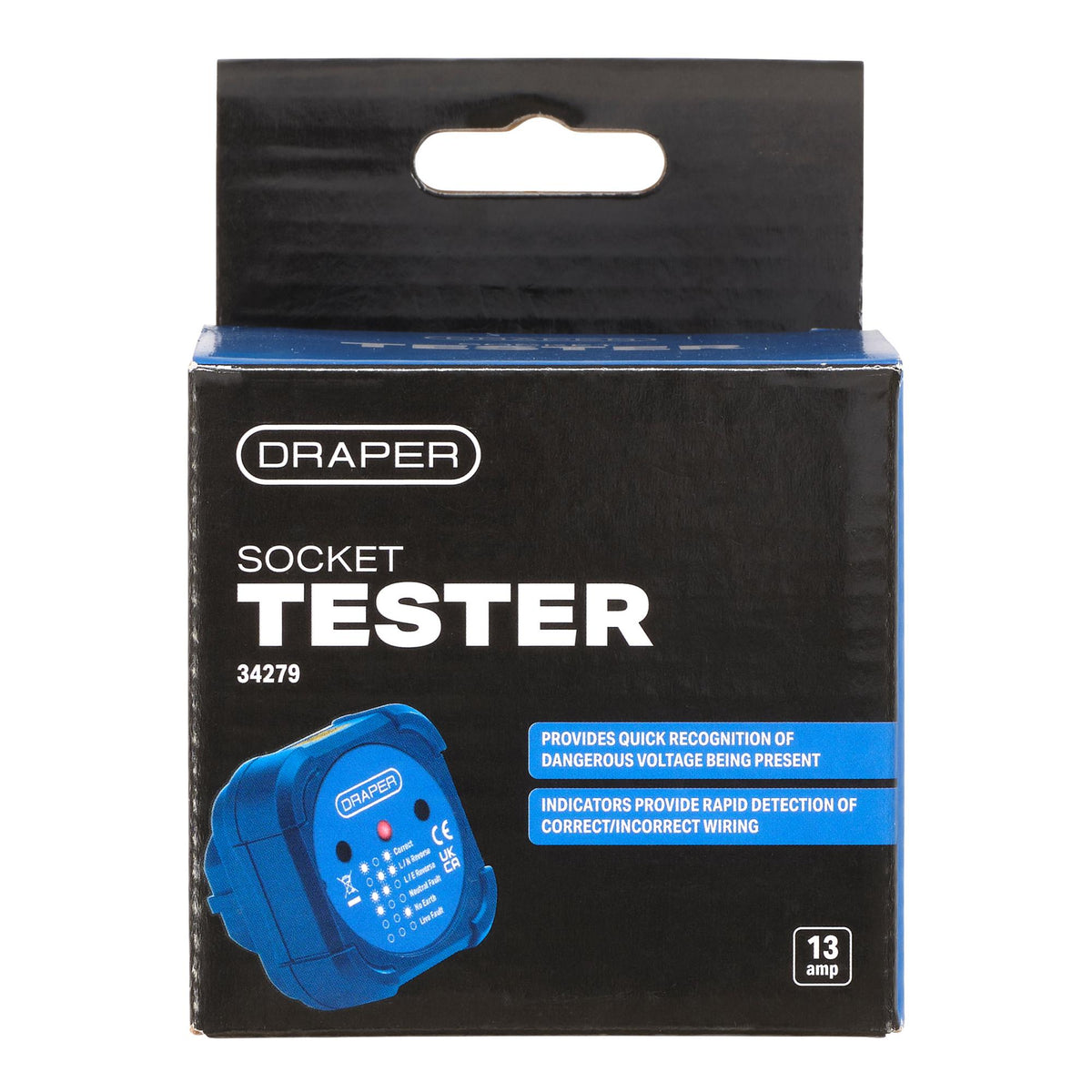 DRAPER 13A Socket Tester: Model No.ST-2