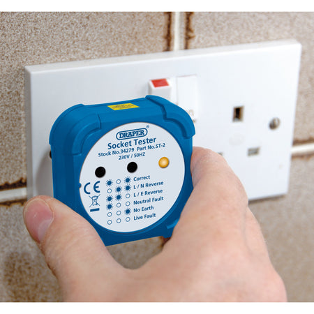 DRAPER 13A Socket Tester: Model No.ST-2