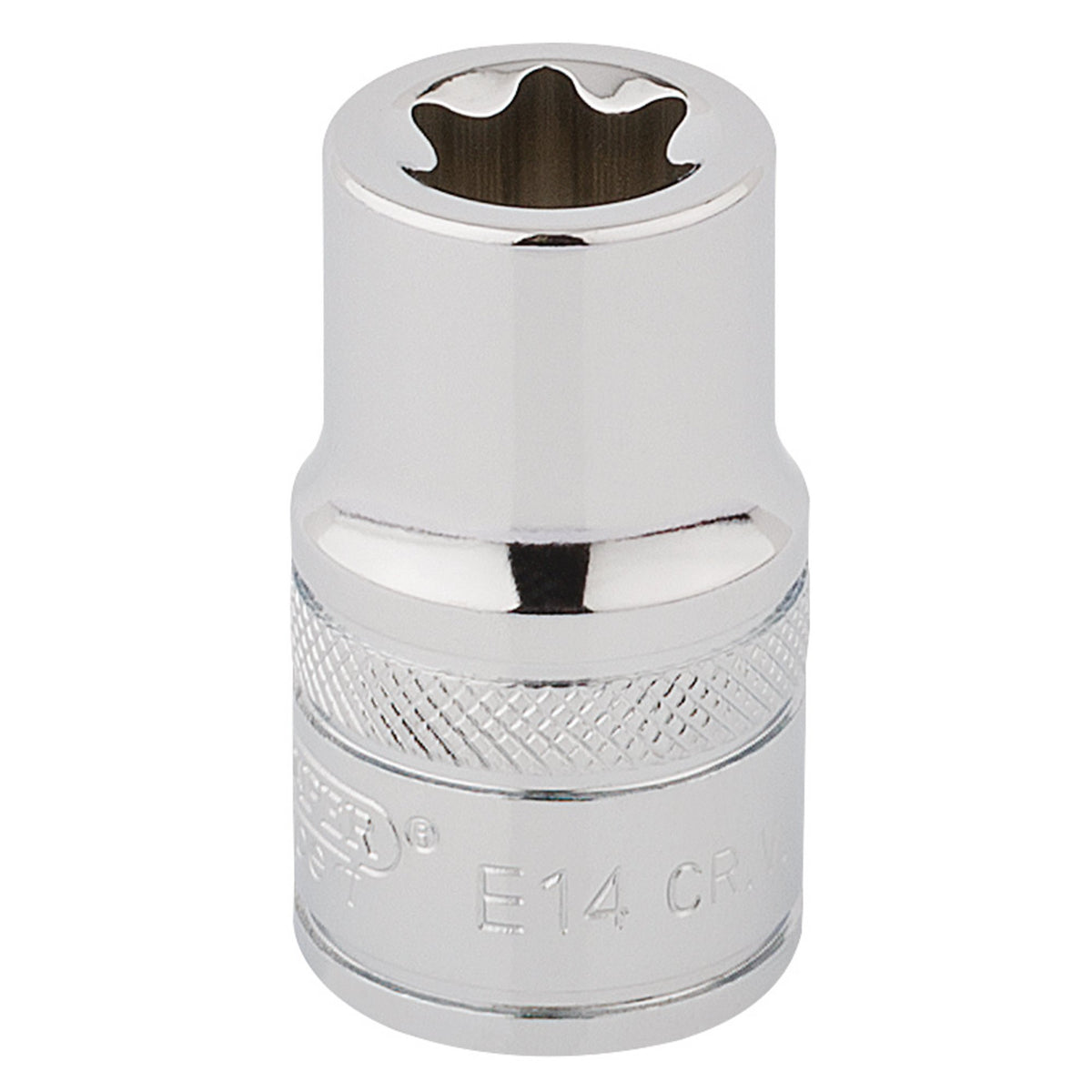 DRAPER 1/2" Square Drive Draper TX-STAR Socket (E14): Model No. TS12/B
