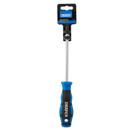 DRAPER No.3 x 150mm PZ Type Screwdriver with Soft Grip Handles: Model No.865PZ