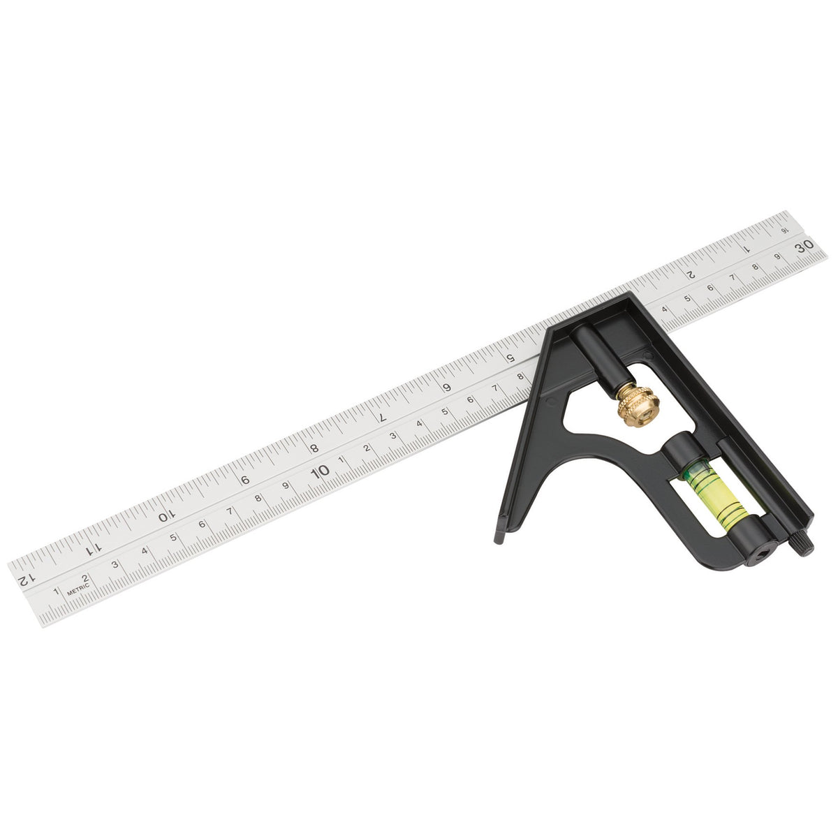 DRAPER 300mm Metric and Imperial Combination Square: Model No.7C