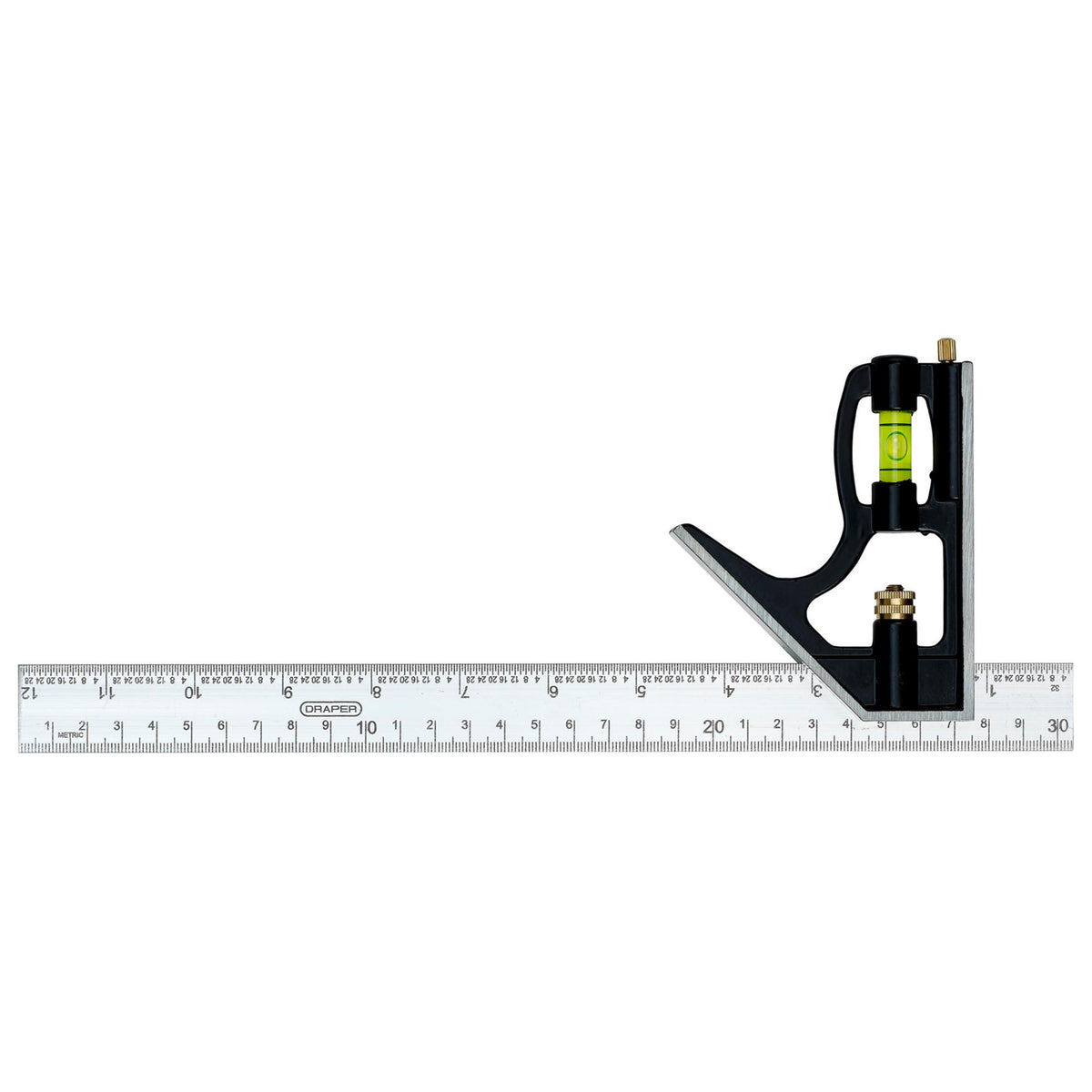 DRAPER Combination Square with Centre Head and Protractor: Model No.8C