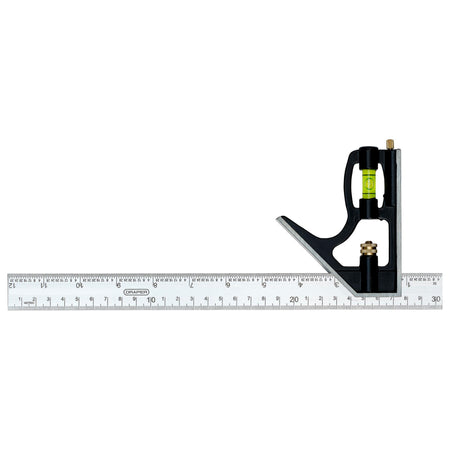 DRAPER Combination Square with Centre Head and Protractor: Model No.8C