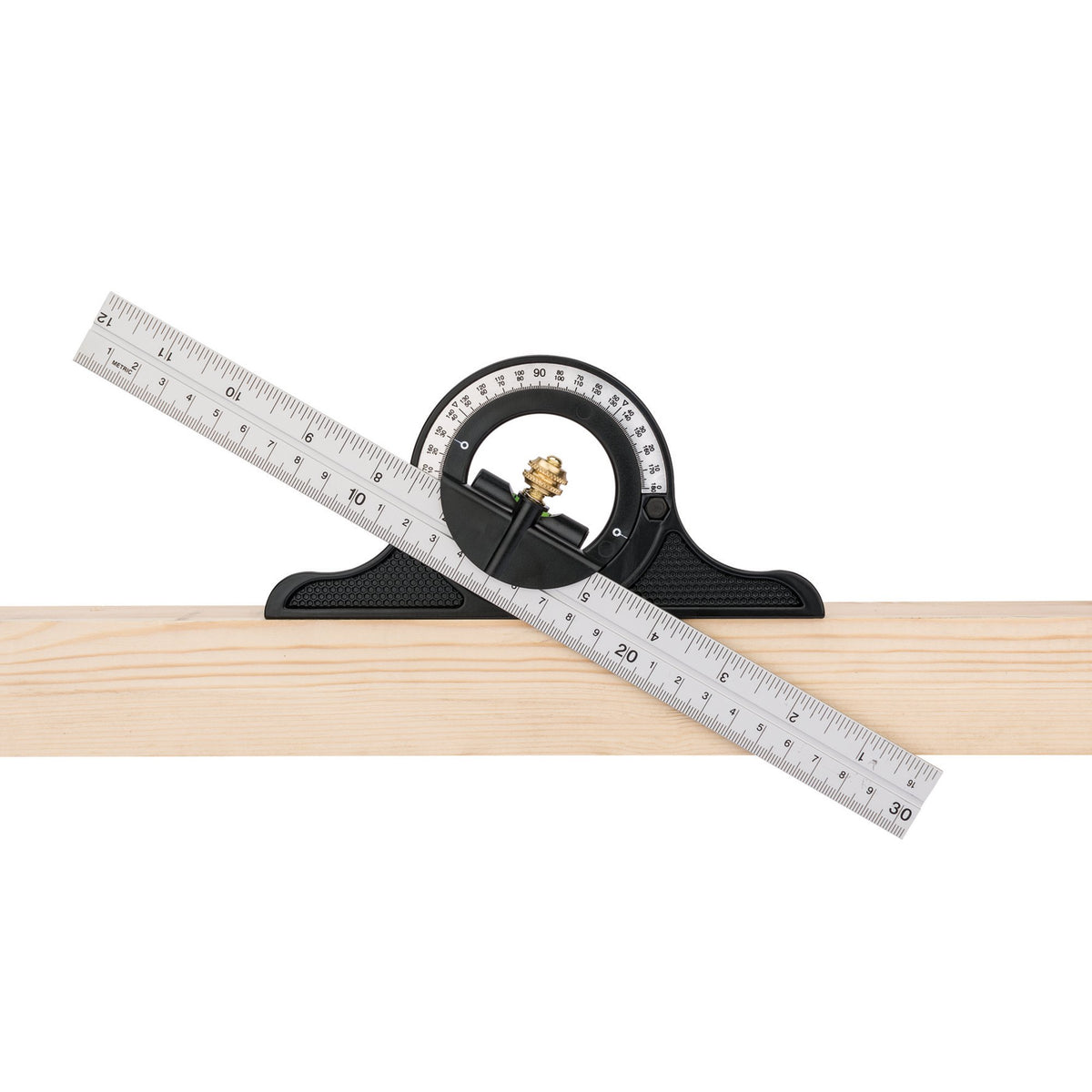 DRAPER Combination Square with Centre Head and Protractor: Model No.8C