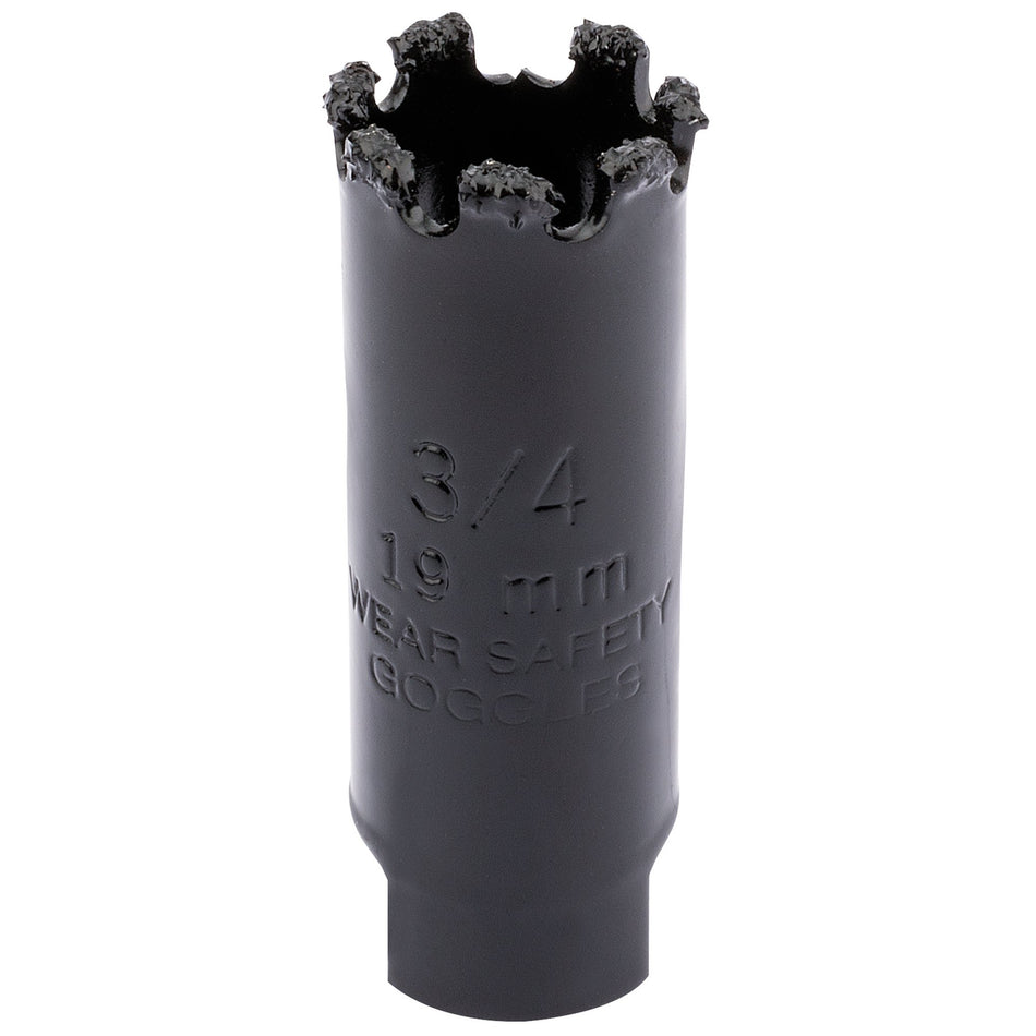 DRAPER Expert 19mm Tungsten Carbide Grit Hole Saw: Model No.TCGHSP