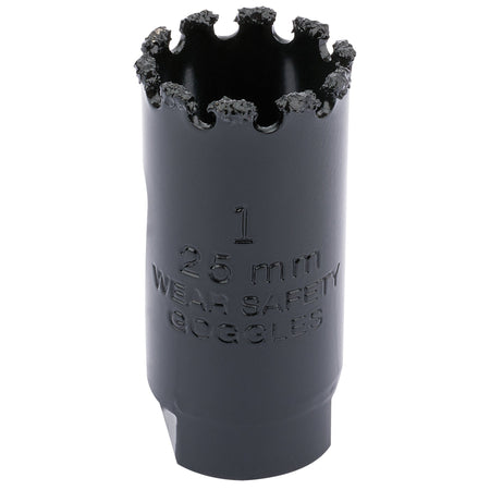 DRAPER Expert 25mm Tungsten Carbide Grit Hole Saw: Model No.TCGHSP