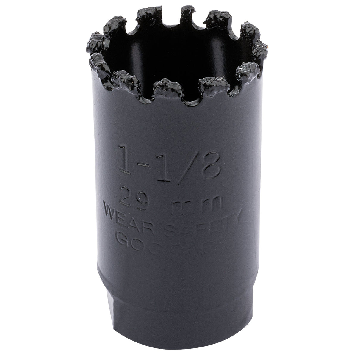 DRAPER Expert 29mm Tungsten Carbide Grit Hole Saw: Model No.TCGHSP