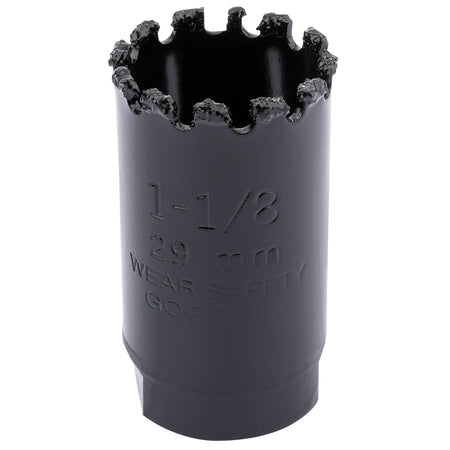 DRAPER Expert 29mm Tungsten Carbide Grit Hole Saw: Model No.TCGHSP