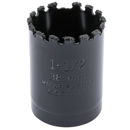 DRAPER Expert 38mm Tungsten Carbide Grit Hole Saw: Model No.TCGHSP