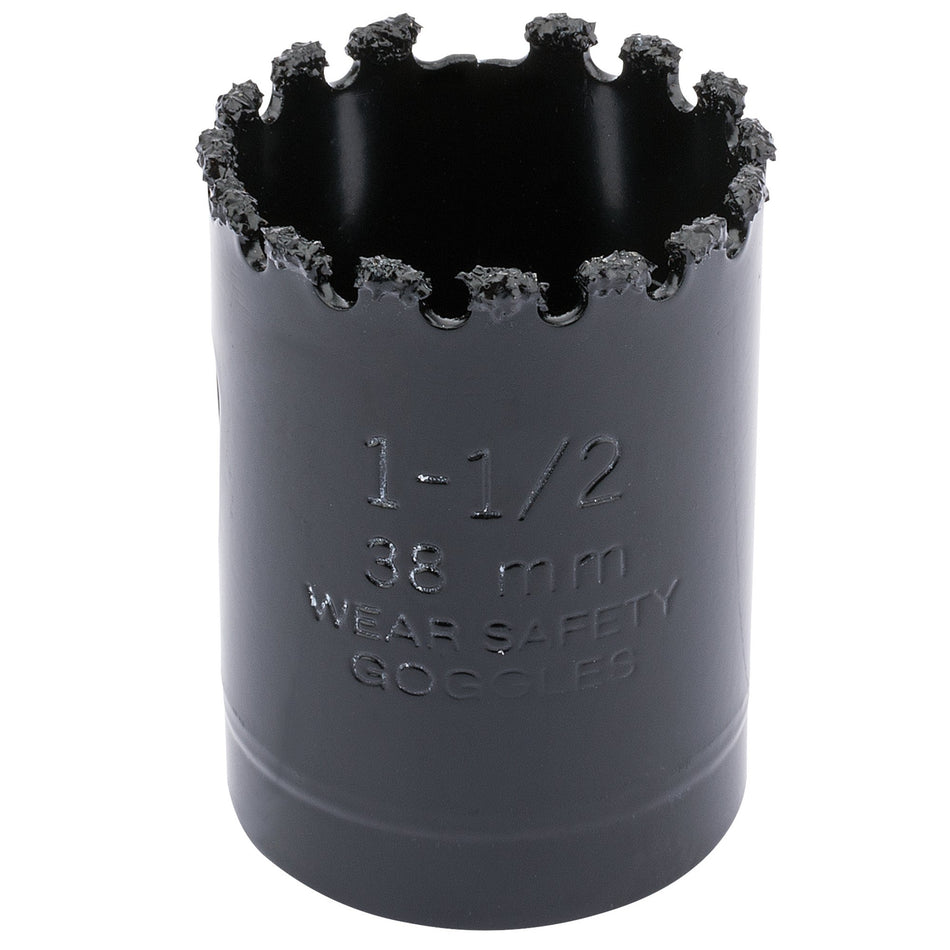 DRAPER Expert 38mm Tungsten Carbide Grit Hole Saw: Model No.TCGHSP