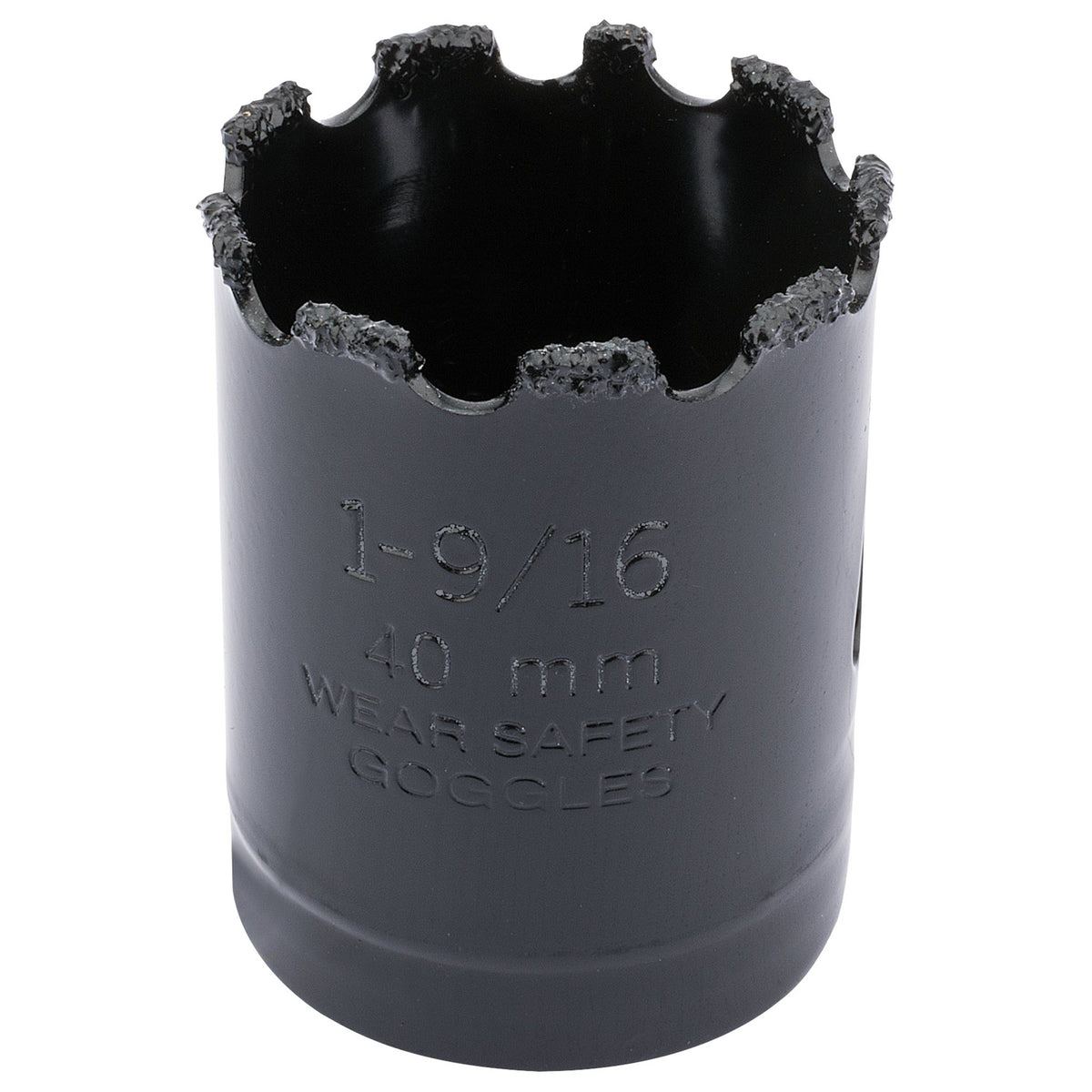 DRAPER Expert 40mm Tungsten Carbide Grit Hole Saw: Model No.TCGHSP