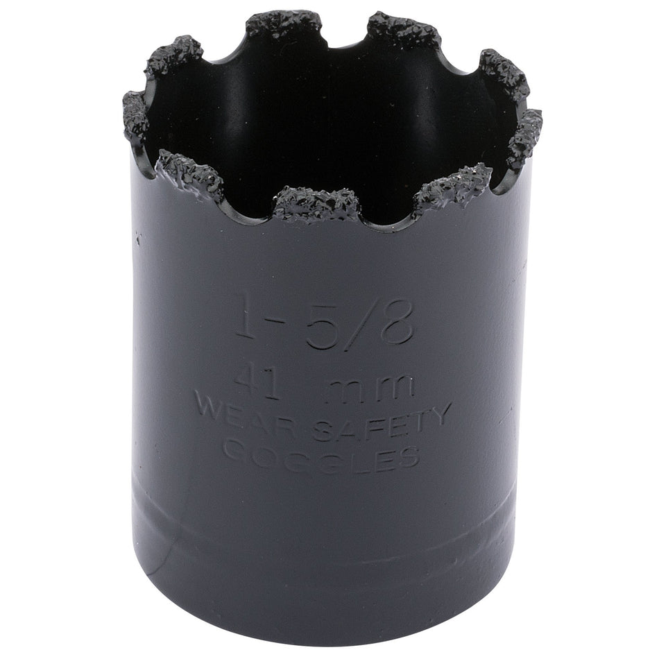 DRAPER Expert 41mm Tungsten Carbide Grit Hole Saw: Model No.TCGHSP