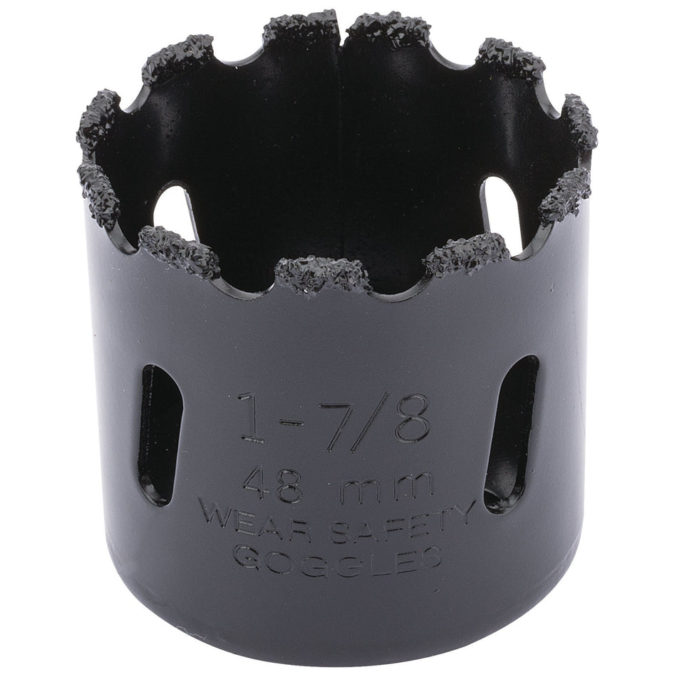 DRAPER Expert 48mm Tungsten Carbide Grit Hole Saw: Model No.TCGHSP