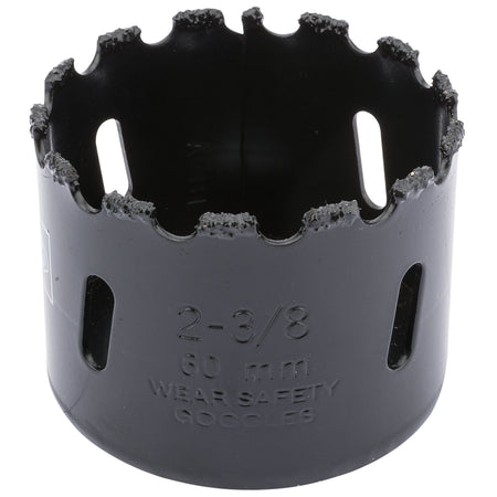 DRAPER Expert 60mm Tungsten Carbide Grit Hole Saw: Model No.TCGHSP