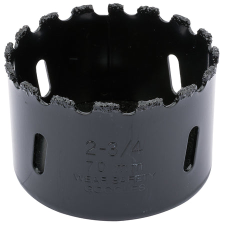 DRAPER Expert 70mm Tungsten Carbide Grit Hole Saw: Model No.TCGHSP