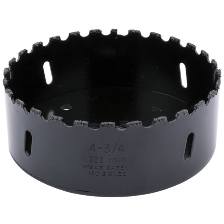 DRAPER Expert 121mm Tungsten Carbide Grit Hole Saw: Model No.TCGHSP