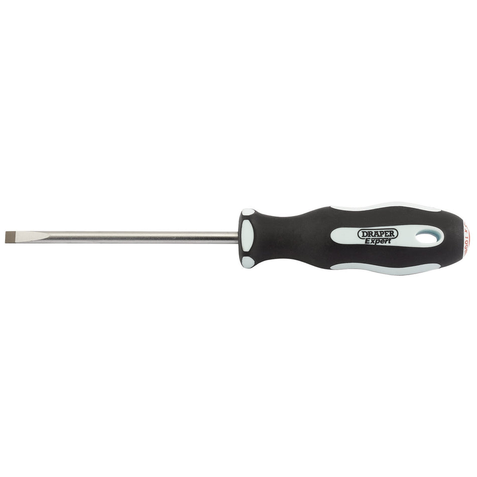 DRAPER Expert Plain Slot 5.5 x 100mm Soft Grip Parallel Tip Screwdrivers: Model No.995P