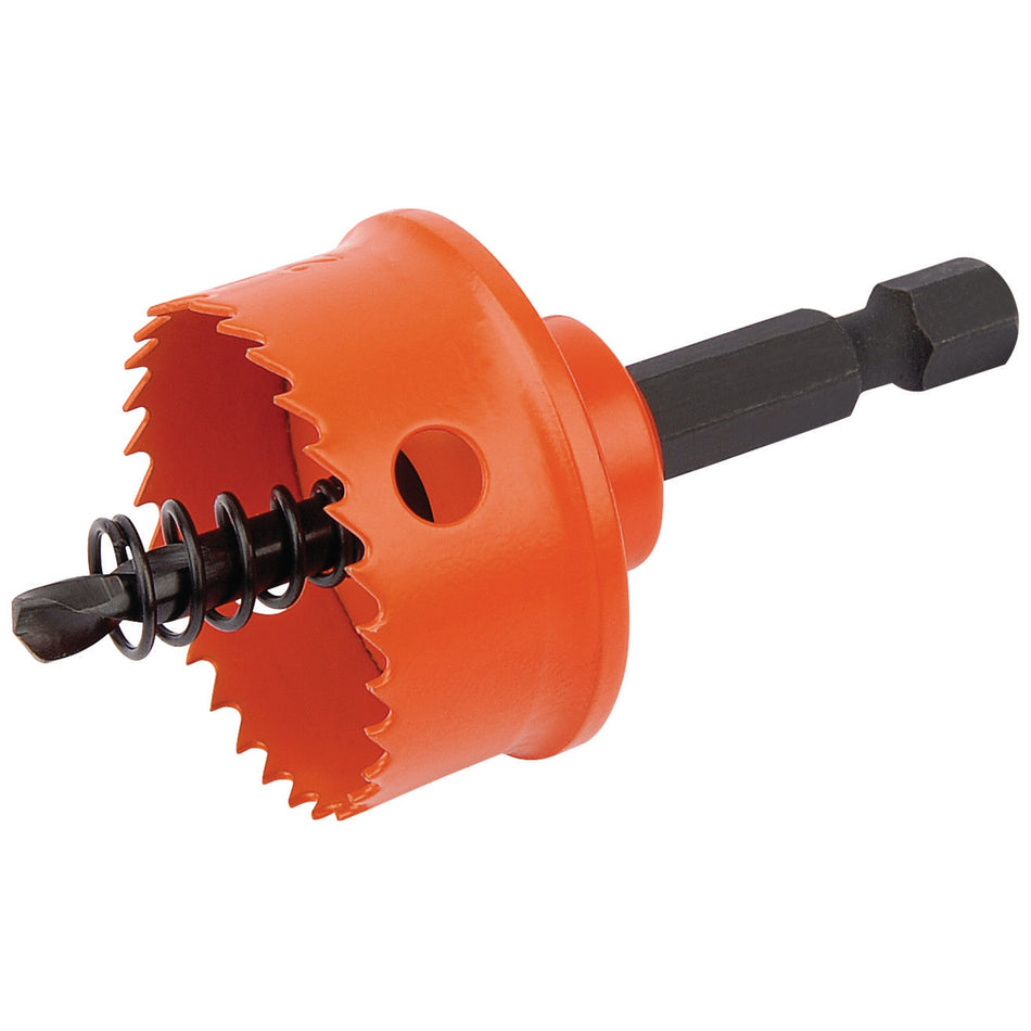 DRAPER Expert 29mm Bi-Metal Hole Saw with Integrated Arbor: Model No.HHSP