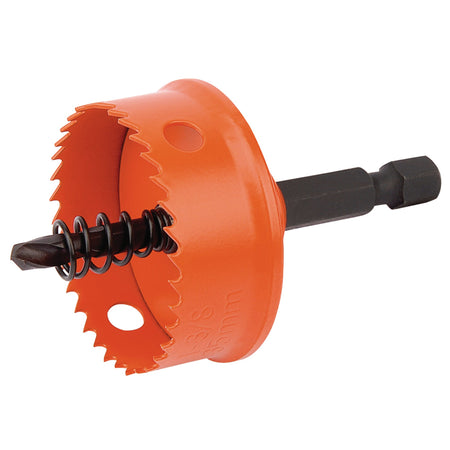 DRAPER Expert 35mm Bi-Metal Hole Saw with Integrated Arbor: Model No.HHSP