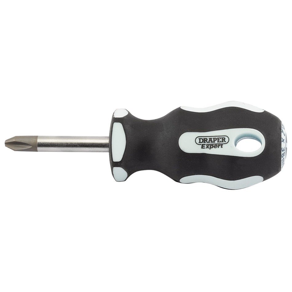DRAPER Expert Cross Slot No:2 x 38mm Soft Grip Screwdrivers: Model No.995CS