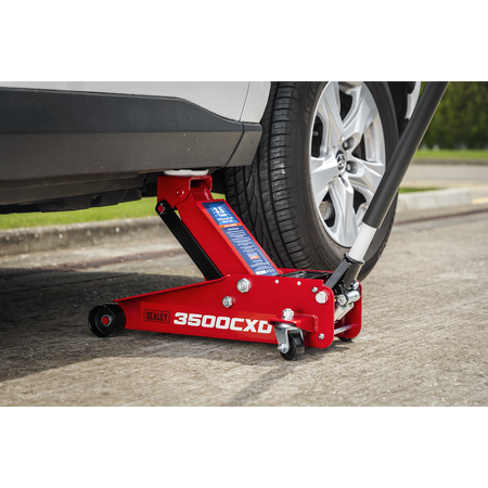 Sealey Trolley Jack with Super Rocket Lift 3.5 Tonne Model No-3500CXD