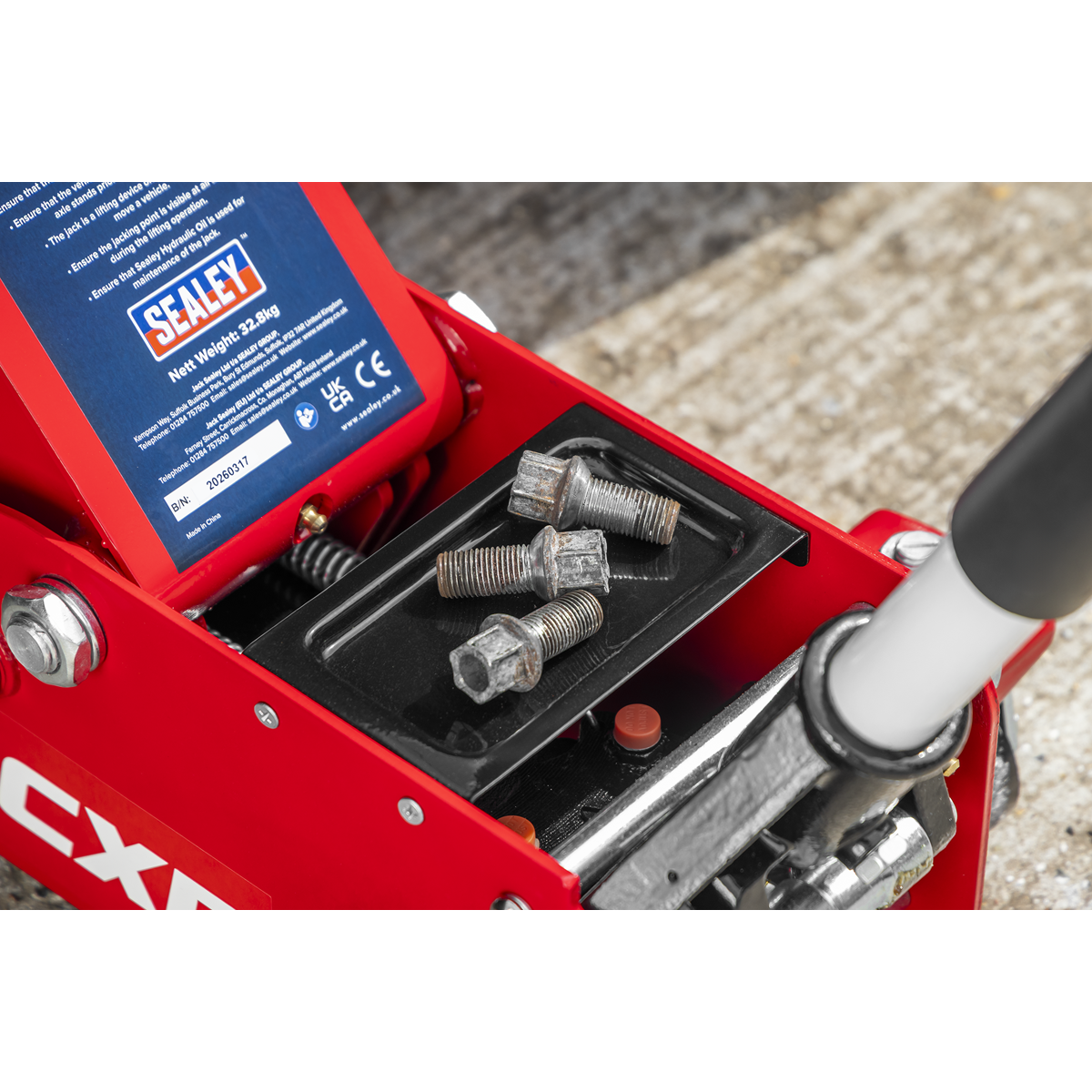 Sealey Trolley Jack with Super Rocket Lift 3.5 Tonne Model No-3500CXD