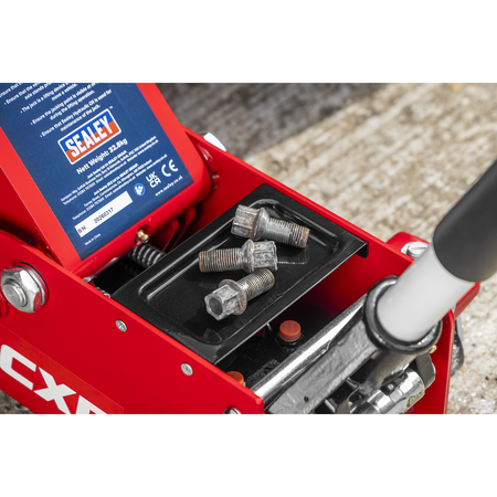 Sealey Trolley Jack with Super Rocket Lift 3.5 Tonne Model No-3500CXD