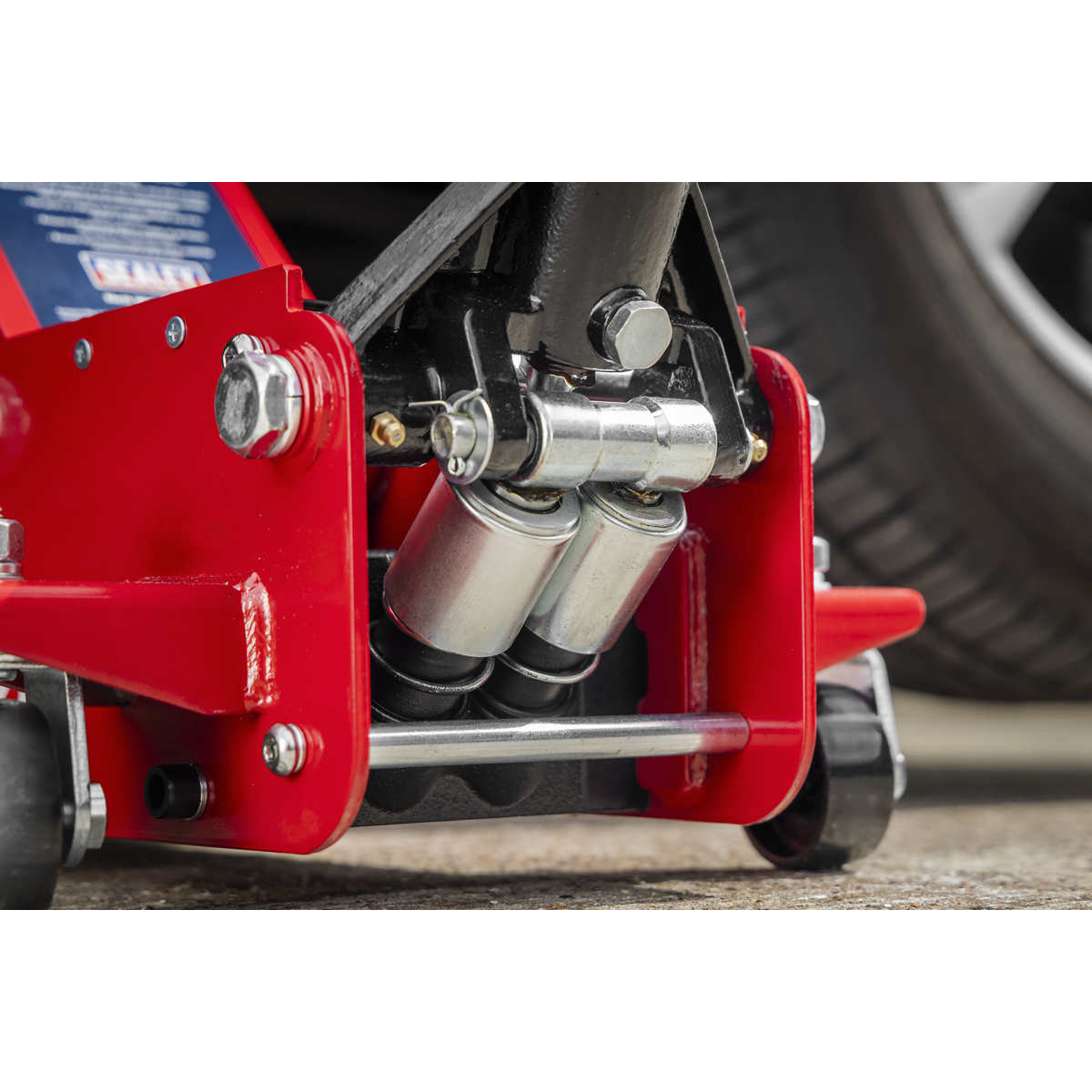 Sealey Trolley Jack with Super Rocket Lift 3.5 Tonne Model No-3500CXD