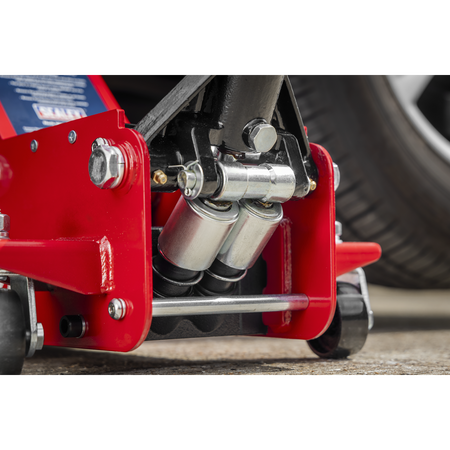 Sealey Trolley Jack with Super Rocket Lift 3.5 Tonne Model No-3500CXD