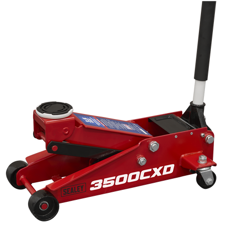 Sealey Trolley Jack with Super Rocket Lift 3.5 Tonne Model No-3500CXD