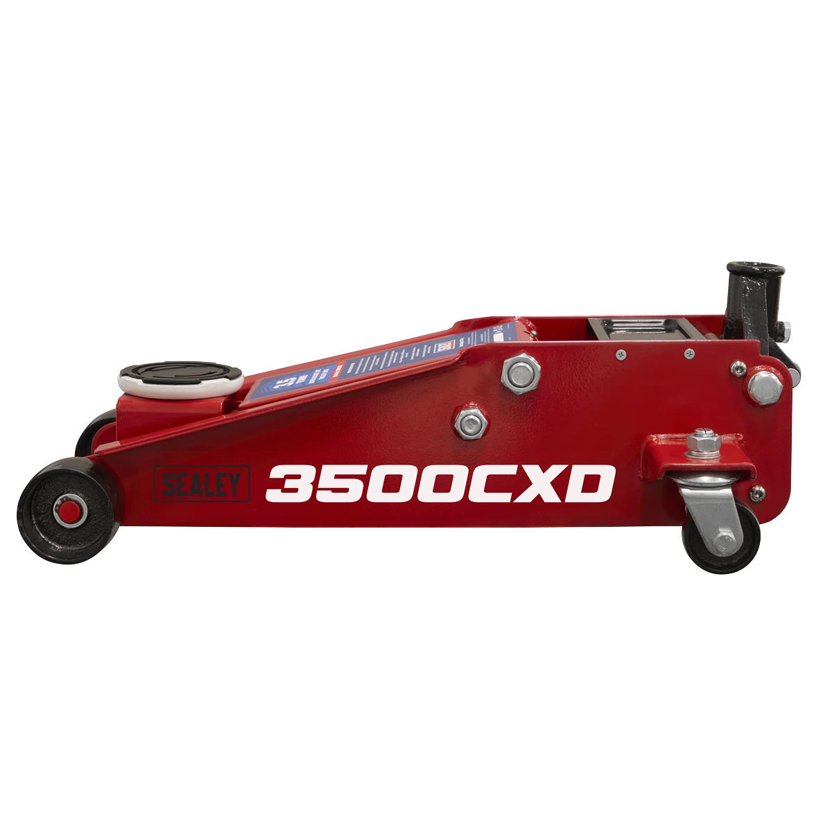 Sealey Trolley Jack with Super Rocket Lift 3.5 Tonne Model No-3500CXD