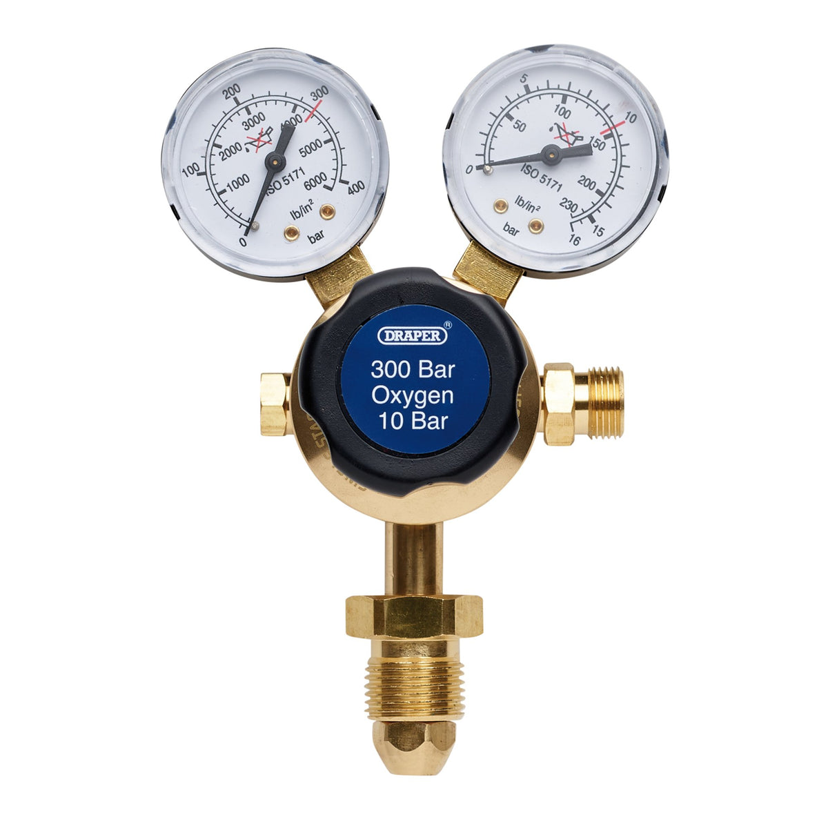 DRAPER 300 Bar Oxygen Regulator: Model No.W702
