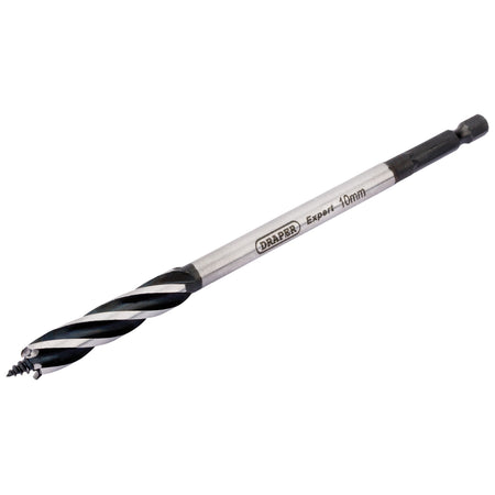 DRAPER Expert 4 Fluted 10 x 165mm 'Vortex' Auger Bits: Model No.AB4F