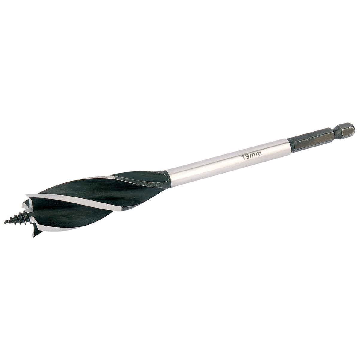 DRAPER Expert 4 Fluted 19 x 165mm 'Vortex' Auger Bits: Model No.AB4F