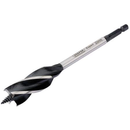 DRAPER Expert 4 Fluted 20 x 165mm 'Vortex' Auger Bits: Model No.AB4F