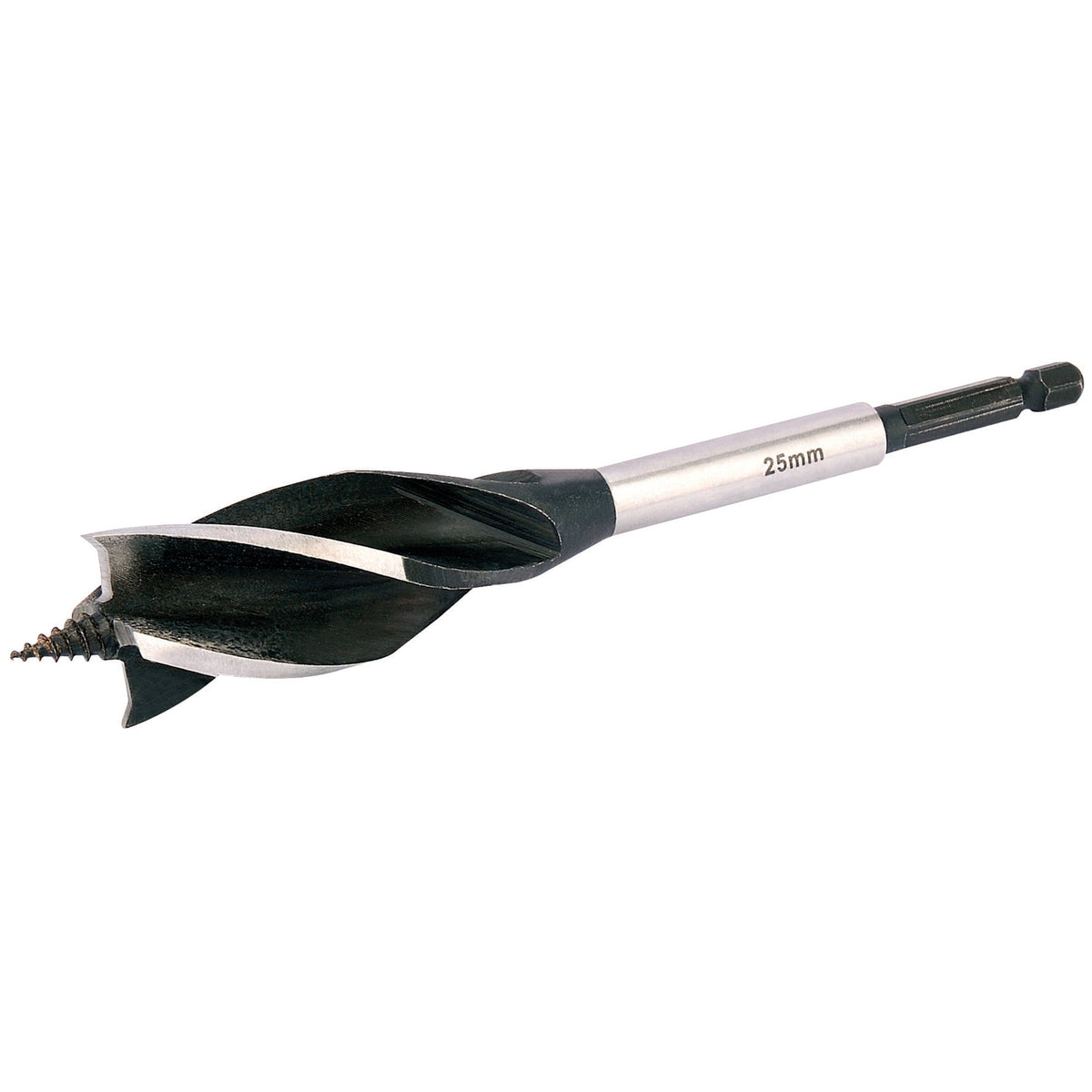 DRAPER Expert 4 Fluted 25 x 165mm 'Vortex' Auger Bits: Model No.AB4F