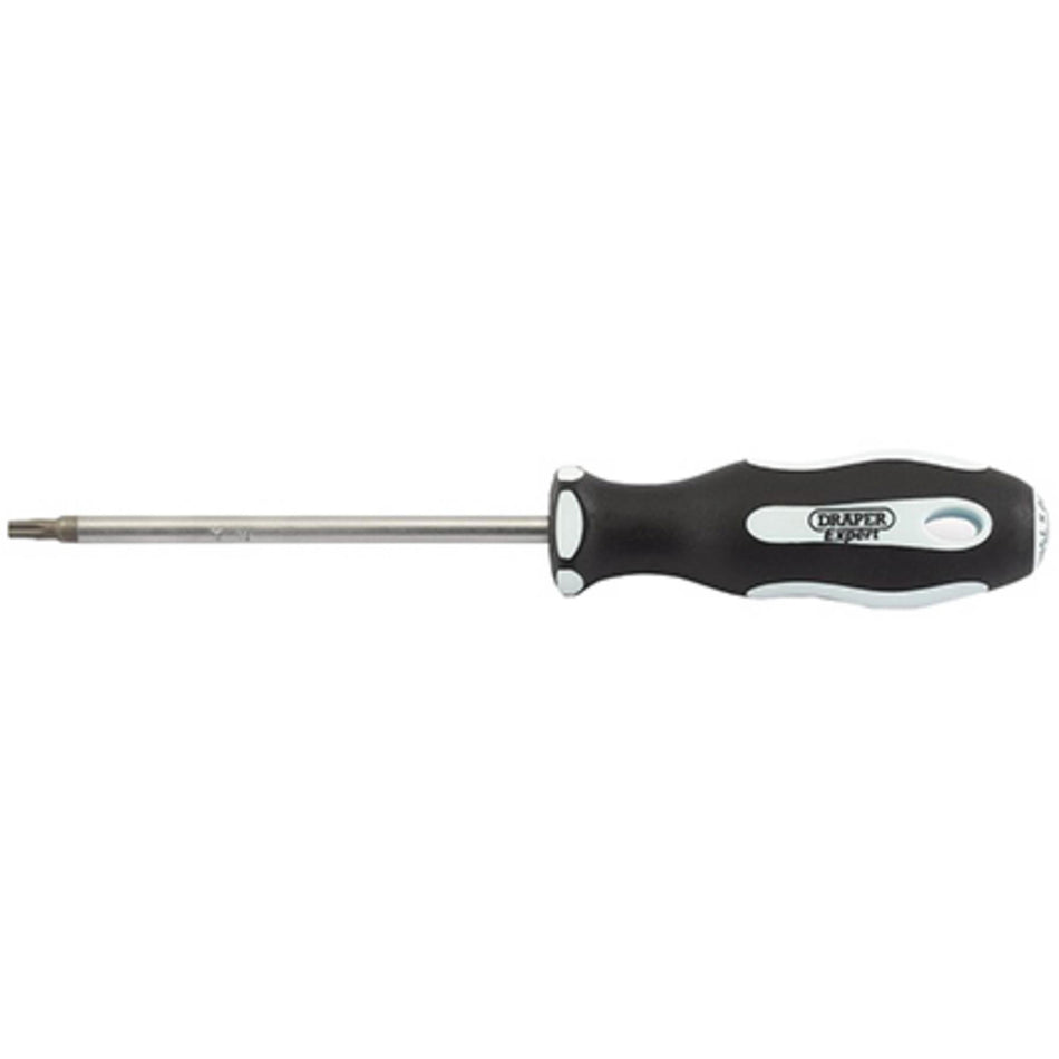 DRAPER Expert TX STAR ; Security T10 x 75mm Soft Grip Screwdrivers: Model No.995TXT
