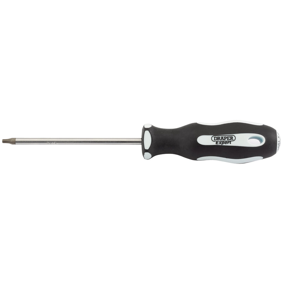 DRAPER Expert TX STAR ; Security T15 x 100mm Soft Grip Screwdrivers: Model No.995TXT