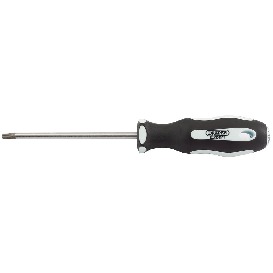 DRAPER Expert TX STAR ; Security T20 x 100mm Soft Grip Screwdrivers: Model No.995TXT