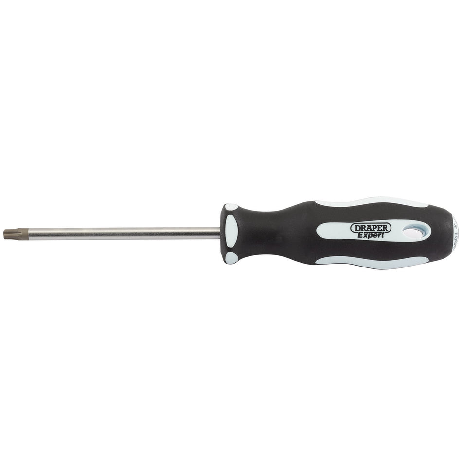 DRAPER Expert TX STAR ; Security T27 x 100mm Soft Grip Screwdrivers: Model No.995TXT